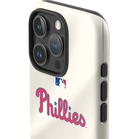 MLB Philadelphia Phillies Road Jersey iPhone 16 Pro Impact Case